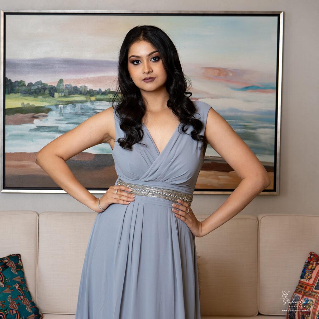 Maxi Dress in Grey