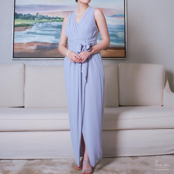 Maxi Dress in Grey - Image 3
