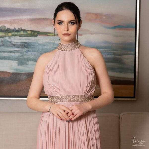Maxi Dress in Peach - Image 5