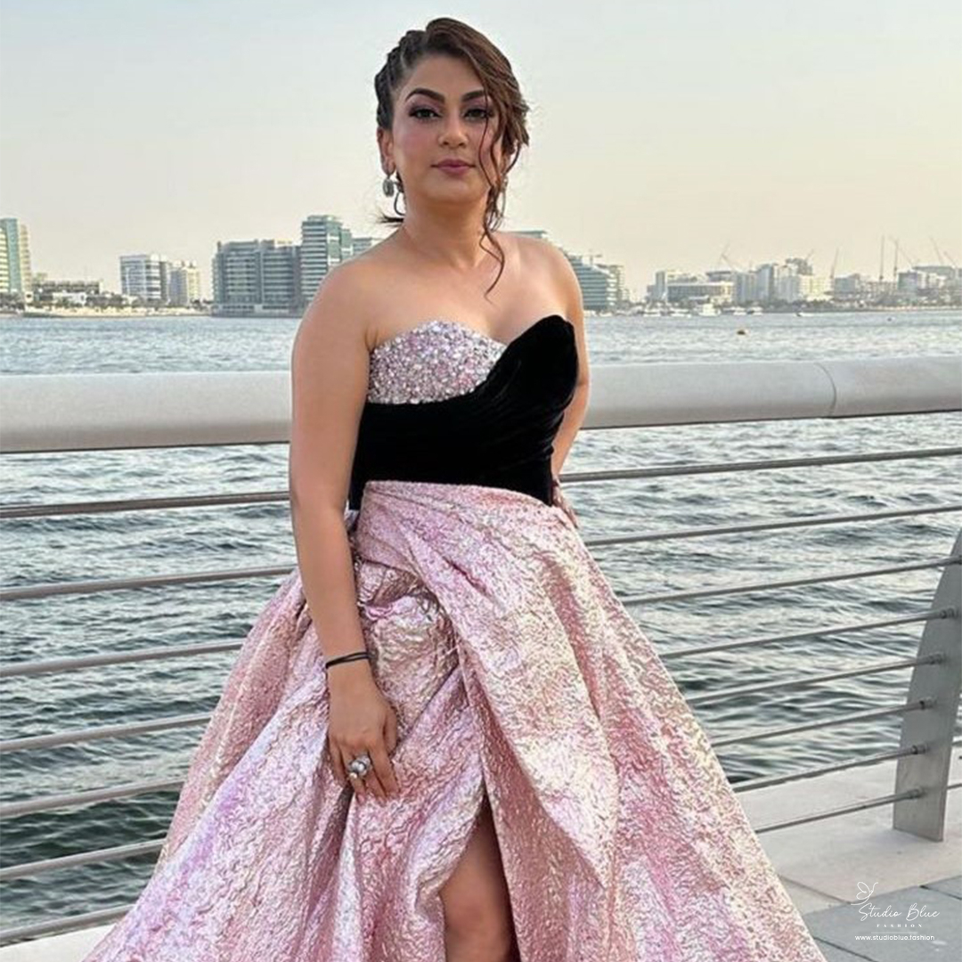 Pink Tube Top Dress
