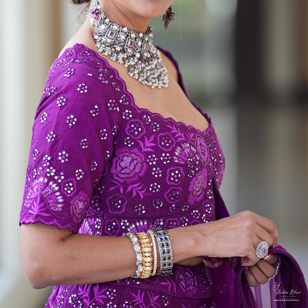 Full Embroidered Lehenga Set - Image 5