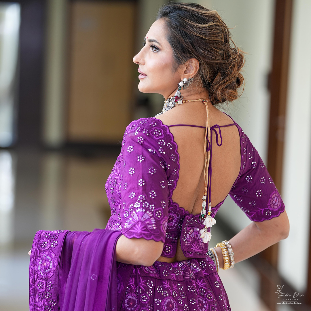 Full Embroidered Lehenga Set - Image 4