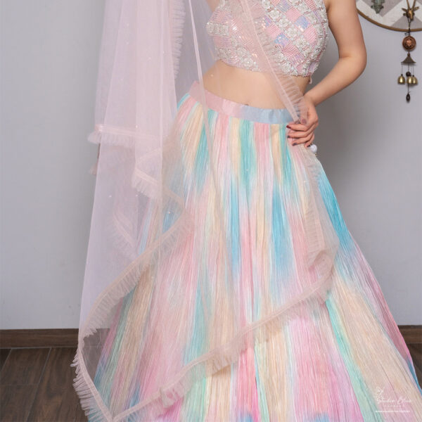 Rainbow Lehenga Set - Image 5