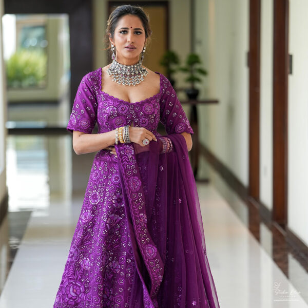 Full Embroidered Lehenga Set - Image 3