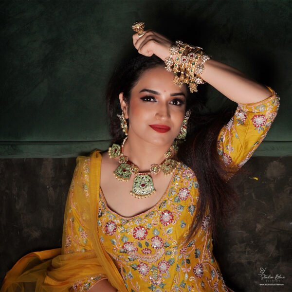 Meenakari Necklace Set